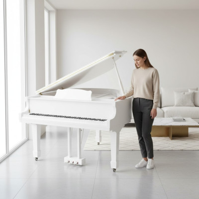 Piano preto brilhante