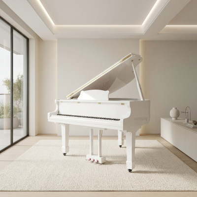Piano preto brilhante