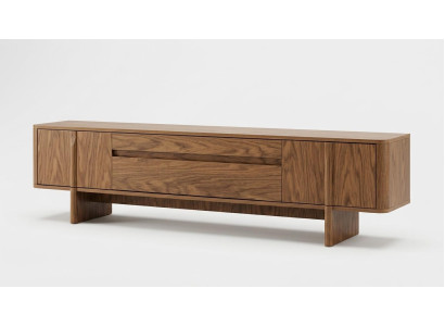 TV board Stil modern braun Wohnzimmer praktisch geräumig komfortabel