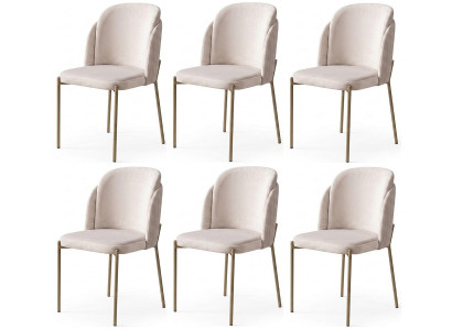 Stühle Stil modern weiß Esszimmer komfortabel weich praktisch