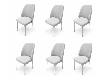 Stühle Stil modern grau bequem praktisch Esszimmer weich