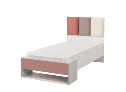 Weißes Bett Holzbett Jugendbett Modern Jugendzimmer Mädchen Schlafzimmer