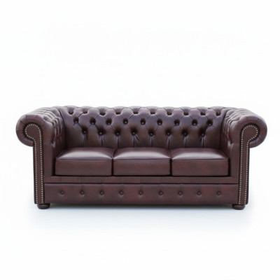 Chesterfield Sofa Couch Polster 3 Sitz Klassische Couchen Garnitur  Neu