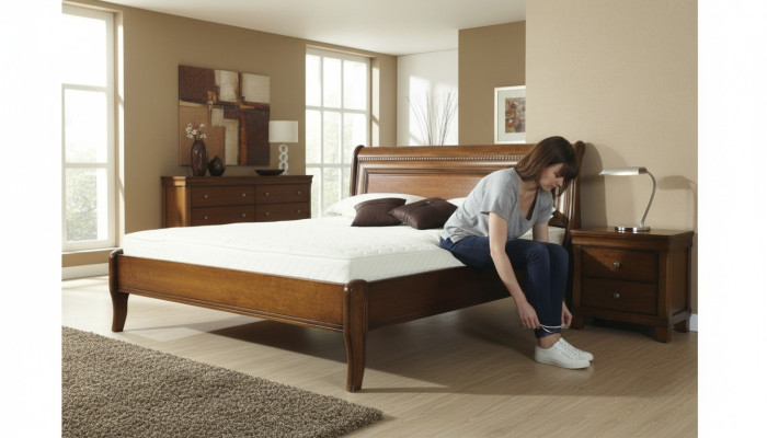 Klassisches Bett Betten 140/160/180x200cm Italienische Möbel Doppelbett Ehe Neu