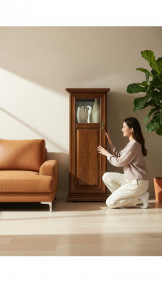  Klassische Kommode Kommoden Schrank Vitrine Sideboard Massiv Italy Möbel Neu 