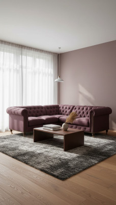 Chesterfield Ecksofa Couch Designer Polster Ecke Textil Sofa Garnitur 1013-14