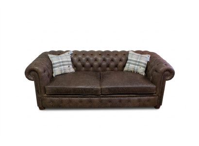 Chesterfield 3 Sitzer XXL Polster Sitz Couch Sofa Garnitur Big Couchen 2016-26