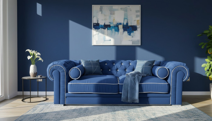 Chesterfield Sofa 3 SITZER Polster Designer Couchen Sofas Garnitur SL Sofa 5