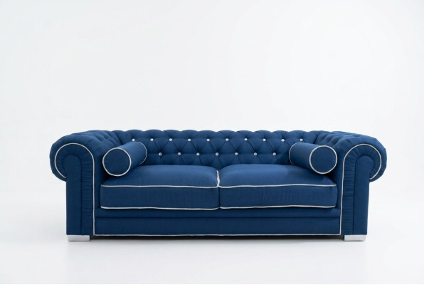 Chesterfield Sofa 3 SITZER Polster Designer Couchen Sofas Garnitur SL Sofa 5