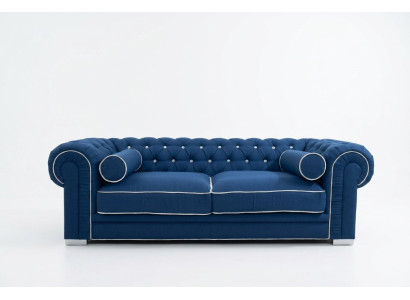 Chesterfield Sofa 3 SITZER Polster Designer Couchen Sofas Garnitur SL Sofa 5