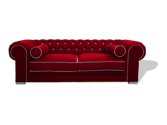 Chesterfield Sofa 3 SITZER Polster Designer Couchen Sofas Garnitur SL Sofa 21