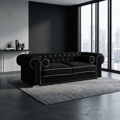 Chesterfield Sofa 3 SITZER Polster Designer Couchen Sofas Garnitur SL Sofa 23