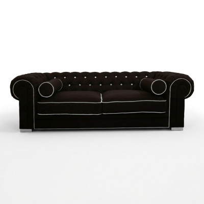 Chesterfield Sofa 3 SITZER Polster Designer Couchen Sofas Garnitur SL Sofa 26