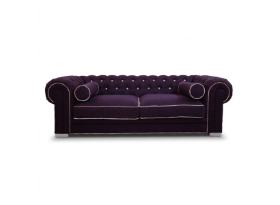 Chesterfield Sofa 3 SITZER Polster Designer Couchen Sofas Garnitur SL Sofa 27