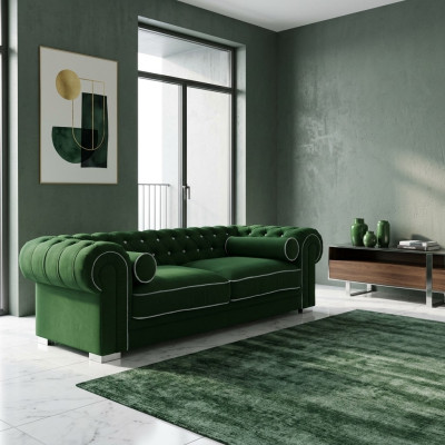 Chesterfield Sofa 3 SITZER Polster Designer Couchen Sofas Garnitur SL Sofa 31