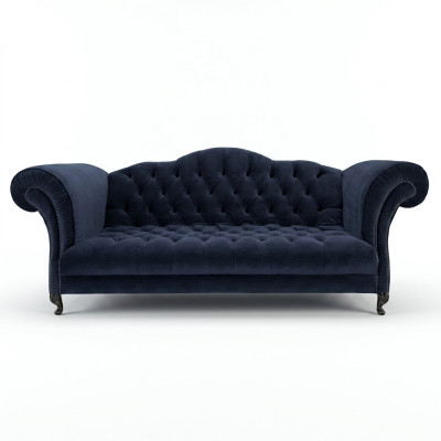 Chesterfield Sofa 3 SITZER Polster Designer Couchen Sofas Garnitur SLIII Sofa №2