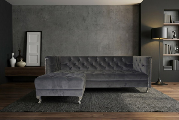 Chesterfield Sofa 3 SITZER Polster Designer Couchen Sofas Garnitur SLIII Sofa №3