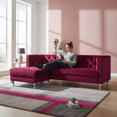 Chesterfield Sofa Polster Designer Couchen Sofas Garnitur Couch SLIII Sofa №12