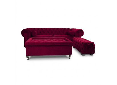 Chesterfield Sofa Polster Designer Couchen Sofas Garnitur Couch SLIII Sofa №24