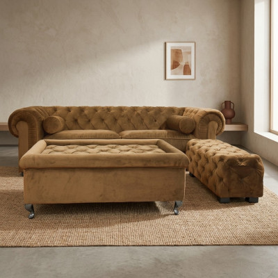 Chesterfield Sofa Polster Designer Couchen Sofas Garnitur Couch SLIII Sofa №25
