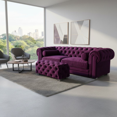 Chesterfield Sofa Polster Designer Couchen Sofas Garnitur Couch SLIII Sofa №37