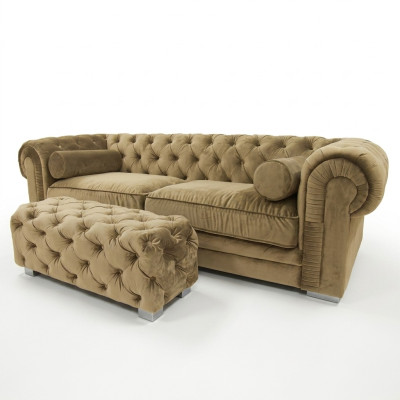 Chesterfield Sofa Polster Designer Couchen Sofas Garnitur Couch SLIII Sofa №40