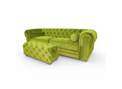 Chesterfield Sofa Polster Designer Couchen Sofas Garnitur Couch SLIII Sofa №43