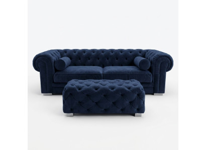Chesterfield Sofa Polster Designer Couchen Sofas Garnitur Couch SLIII Sofa №44