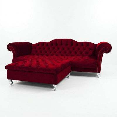 Chesterfield Sofa Polster Designer Couchen Sofas Garnitur Couch SLIII Sofa №46