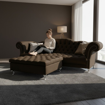 Chesterfield Sofa Polster Designer Couchen Sofas Garnitur Couch SLIII Sofa №50