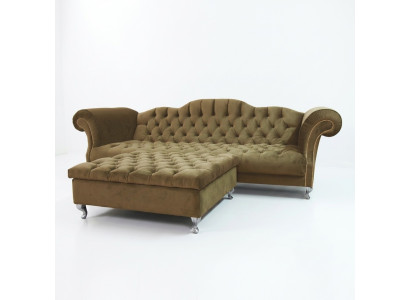 Chesterfield Sofa Polster Designer Couchen Sofas Garnitur Couch SLIII Sofa №54