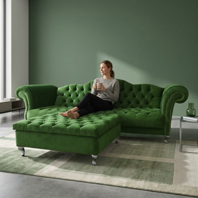 Chesterfield Sofa Polster Designer Couchen Sofas Garnitur Couch  SLIII Sofa №56