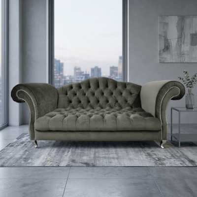 Chesterfield Sofa Polster Designer Couchen Sofas Garnitur Couch SLIII Sofa №76