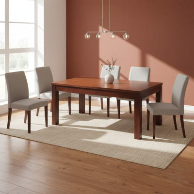Tisch Esstisch Holztisch XXL Konferenztisch 90X90cm Ausziehbar 90X290cm