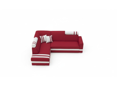 Sofa Schlafsofa Designer Sofa mit Bettfunktion + Bettkasten Ecksofa Couch NEU