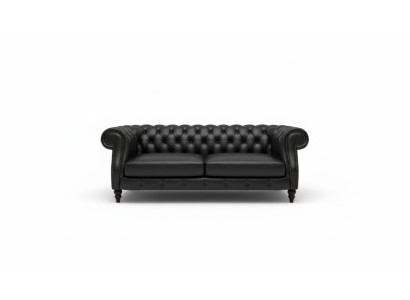 Polster Couch Sofa Klassik Chesterfield Neu Leder Sofas 3 Sitzer CHARLYNEW