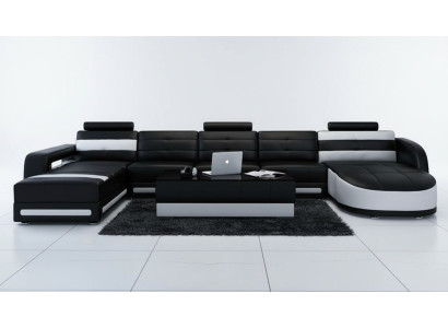 Ecksofa mit ergonomischer Rückenlehne und bequemen Armlehnen