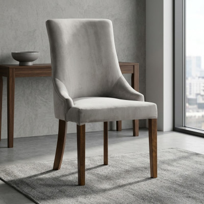 Designer Stuhl Luxus Lehnstuhl Polster Stühle Sessel Wohn Ess Zimmer Neu  Madam