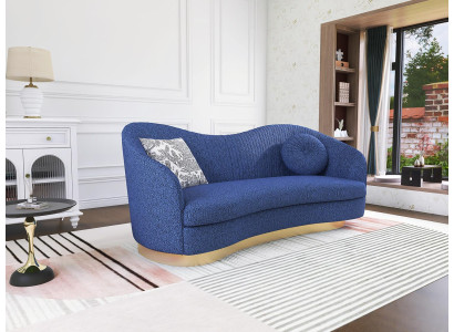 Sofa 3 Sitzer Luxuriöses Wohnzimmer Polstersofa Moderner Dreisitzer Couch