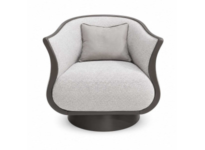 Wohnzimmer Sessel Moderner Design Grau Polstermöbel Polstersessel