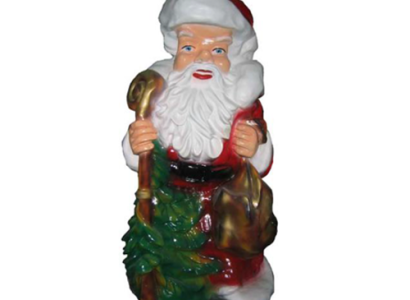 Weihnachtsmann Figur Statue 73 cm Deko Figuren Dekoration Nikolaus Skulptur Neu