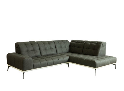 Sofa Designer Sofa Wohnlandschaft Ecksofa Couch Modern Stoff Textil Möbel Neu