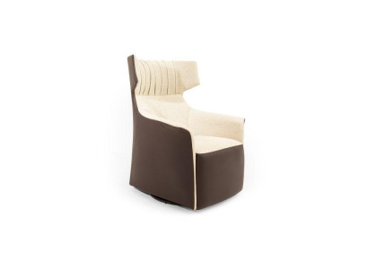 Stil Sessel Modern Design Wohnzimmer Möbel Braun farbe Luxus Neu