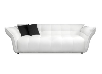 Sofa 3 Sitzer Polster Sofa Dreisitzer Couch Textil Wohnzimmer Modern