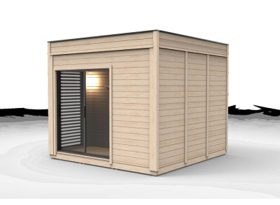 Trockensauna Holzsauna Outdoor Moderne Sauna Gartensauna Naturholzsauna