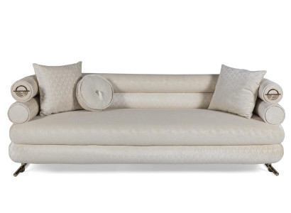 Sofa 3 Sitzer Textil Sofas Couch Polster Moderne Couchen Sitz Dreisitzer