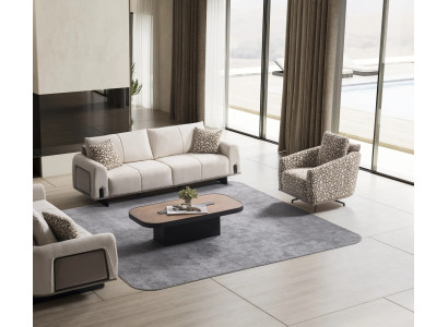 Sofagarnitur Set 3+1 – Bequem und elegant für ein stilvolles Wohnzimmer.