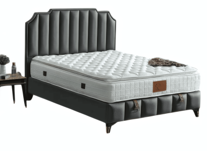 Komfortdoppelbett Bett Schlaflager Komfortbett Schlafstelle Zweibett Großbett