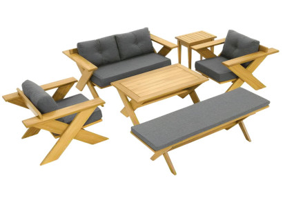 Sofagarnitur (2+1+1) mit Couchtisch – Für ein modernes und gemütliches Heim.