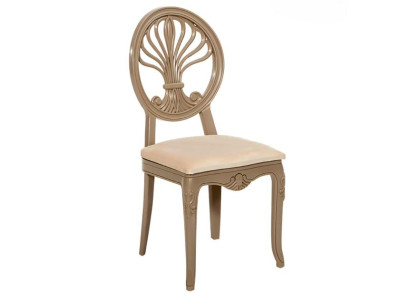 Stuhl mit Rückenlehne und Polstersitz für Esszimmer & Wohnzimmer